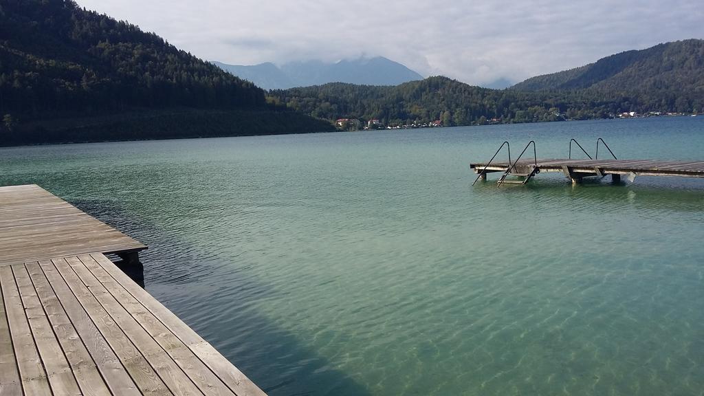 Ferienhaus Edelweiss Sankt Kanzian am Klopeiner See Exterior foto